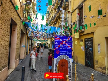Улица Сант Пере Мартир (Carrer de Sant Pere Màrtir) - Феста Майор де Грасиа 2024 (Festa Major de Gràcia 2024)