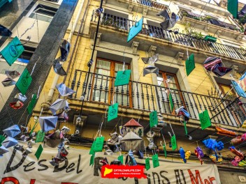 Улица Сант Пере Мартир (Carrer de Sant Pere Màrtir) - Феста Майор де Грасиа 2024 (Festa Major de Gràcia 2024)