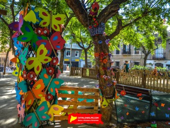 Фотоотчёт: Пласа дель Норд (Plaça del Nord) Летом каждая бука жива (A l’estiu tota cuca viu) - Феста Майор де Грасиа 2023 (Festa Major de Gràcia 2023)