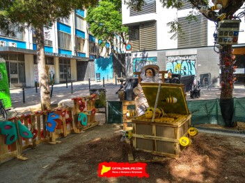 Фотоотчёт: Пласа дель Норд (Plaça del Nord) Летом каждая бука жива (A l’estiu tota cuca viu) - Феста Майор де Грасиа 2023 (Festa Major de Gràcia 2023)