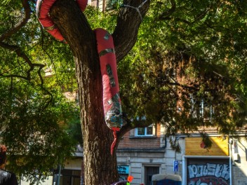 Фотоотчёт: Пласа дель Норд (Plaça del Nord) Летом каждая бука жива (A l’estiu tota cuca viu) - Феста Майор де Грасиа 2023 (Festa Major de Gràcia 2023)