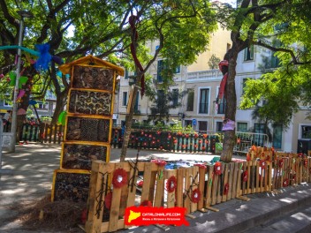 Фотоотчёт: Пласа дель Норд (Plaça del Nord) Летом каждая бука жива (A l’estiu tota cuca viu) - Феста Майор де Грасиа 2023 (Festa Major de Gràcia 2023)
