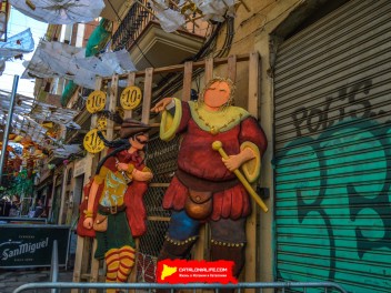 Фотоотчёт: Улица Верди (carrer Verdi) Флейтист из Гамельна (El flautista d'Hamelín) - Феста Майор де Грасиа 2023 (Festa Major de Gràcia 2023)