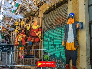 Фотоотчёт: Улица Верди (carrer Verdi) Флейтист из Гамельна (El flautista d'Hamelín) - Феста Майор де Грасиа 2023 (Festa Major de Gràcia 2023)