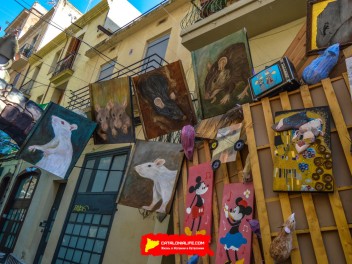 Фотоотчёт: Улица Верди (carrer Verdi) Флейтист из Гамельна (El flautista d'Hamelín) - Феста Майор де Грасиа 2023 (Festa Major de Gràcia 2023)