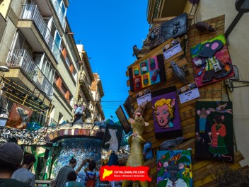 Фотоотчёт: Улица Верди (carrer Verdi) Флейтист из Гамельна (El flautista d'Hamelín) - Феста Майор де Грасиа 2023 (Festa Major de Gràcia 2023)
