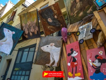 Фотоотчёт: Улица Верди (carrer Verdi) Флейтист из Гамельна (El flautista d'Hamelín) - Феста Майор де Грасиа 2023 (Festa Major de Gràcia 2023)