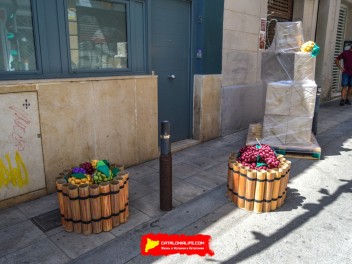 Фотоотчёт: Улица Берга (carrer Berga) Урожай 2023 (Collita 2023) - Феста Майор де Грасиа 2023 (Festa Major de Gràcia 2023)