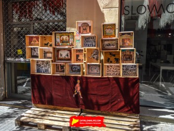 Фотоотчёт: Пласета де Сант Микель (Placeta de Sant Miquel) Театр теней. Компания La Placeta (“Teatret d’ombres. Companyia La Placeta) - Феста Майор де Грасиа 2023 (Festa Major de Gràcia 2023)