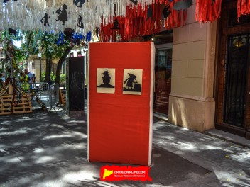 Фотоотчёт: Пласета де Сант Микель (Placeta de Sant Miquel) Театр теней. Компания La Placeta (“Teatret d’ombres. Companyia La Placeta) - Феста Майор де Грасиа 2023 (Festa Major de Gràcia 2023)