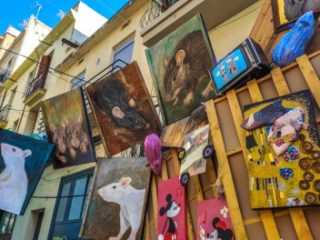 Фотоотчёт: Улица Верди (carrer Verdi) Флейтист из Гамельна (El flautista d'Hamelín) - Феста Майор де Грасиа 2023 (Festa Major de Gràcia 2023)