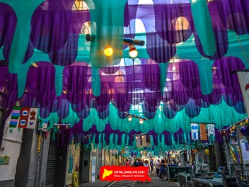 Фотоотчёт: Улица Провиденсия (carrer Providència) Provi Inc - Феста Майор де Грасиа 2023 (Festa Major de Gràcia 2023)