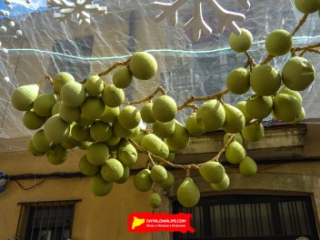 Фотоотчёт: Улица Фратернитат де Байш (carrer Fraternitat de Baix) Рождество (Nadal) - Феста Майор де Грасиа 2023 (Festa Major de Gràcia 2023)
