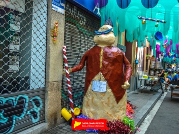 Фотоотчёт: Улица Провиденсия (carrer Providència) Provi Inc - Феста Майор де Грасиа 2023 (Festa Major de Gràcia 2023)