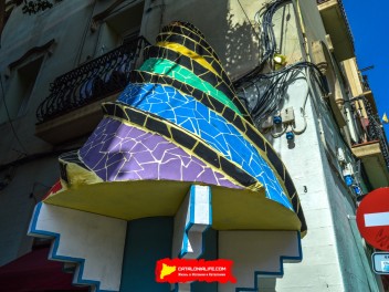 Фотоотчёт: Улица Тордера (carrer Tordera) Модернизм Каталонии (Tordernisme) - Феста Майор де Грасиа 2023 (Festa Major de Gràcia 2023)