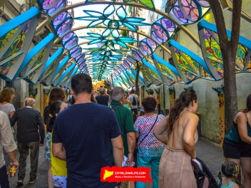 Фотоотчёт: Улица Тордера (carrer Tordera) Модернизм Каталонии (Tordernisme) - Феста Майор де Грасиа 2023 (Festa Major de Gràcia 2023)