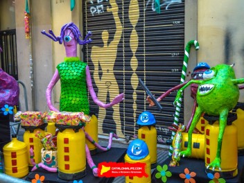Фотоотчёт: Улица Провиденсия (carrer Providència) Provi Inc - Феста Майор де Грасиа 2023 (Festa Major de Gràcia 2023)
