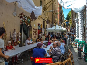 Фотоотчёт: Улица Моцарт (carrer Mozart) Моцартланд (Mozartland) - Феста Майор де Грасиа 2023 (Festa Major de Gràcia 2023)