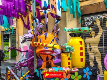 Фотоотчёт: Улица Провиденсия (carrer Providència) Provi Inc - Феста Майор де Грасиа 2023 (Festa Major de Gràcia 2023)