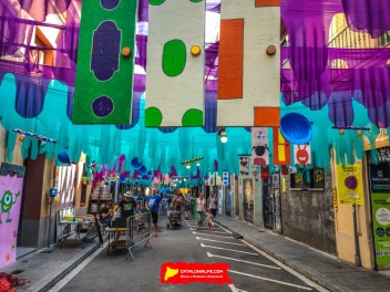 Фотоотчёт: Улица Провиденсия (carrer Providència) Provi Inc - Феста Майор де Грасиа 2023 (Festa Major de Gràcia 2023)