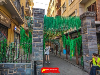 Фотоотчёт: Улица Пуйгмарти (carrer Puigmartí) Живая природа (Natura Viva) - Феста Майор де Грасиа 2023 (Festa Major de Gràcia 2023)