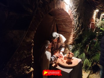 Живые белены в городе Премия-де-Дальт (Pesebre Viviente de Premià de Dalt), 23.12.2023