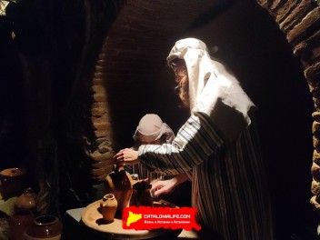Живые белены в городе Премия-де-Дальт (Pesebre Viviente de Premià de Dalt), 23.12.2023