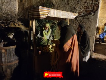 Живые белены в городе Премия-де-Дальт (Pesebre Viviente de Premià de Dalt), 23.12.2023