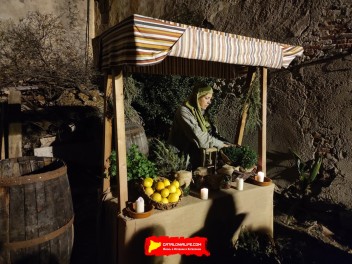 Живые белены в городе Премия-де-Дальт (Pesebre Viviente de Premià de Dalt), 23.12.2023
