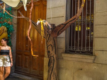 Фотоотчёт: Улица Фратернитат де Дальт (carrer Fraternitat de Dalt) Фратерния Оз (Fratern d’OZ) - Феста Майор де Грасиа 2023 (Festa Major de Gràcia 2023)