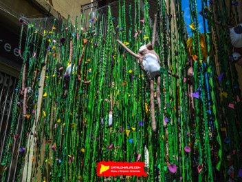 Фотоотчёт: Улица Хесус (carrer Jesús) Спасите джунгли (Selva’m) - Феста Майор де Грасиа 2023 (Festa Major de Gràcia 2023)
