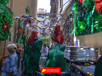 Фотоотчёт: Улица Хесус (carrer Jesús) Спасите джунгли (Selva’m) - Феста Майор де Грасиа 2023 (Festa Major de Gràcia 2023)