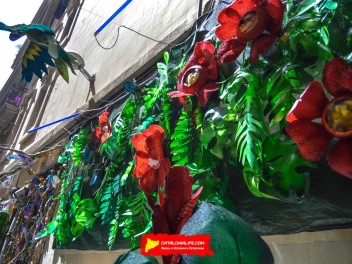 Фотоотчёт: Улица Хесус (carrer Jesús) Спасите джунгли (Selva’m) - Феста Майор де Грасиа 2023 (Festa Major de Gràcia 2023)