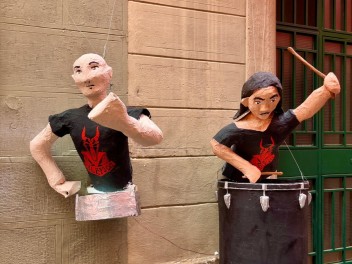 Улица Прогрес (Carrer del Progrés) — «ПрогреФок» (Progrefoc) — Феста Майор де Грасиа 2025 (Festa Major de Gràcia 2025)