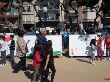 30-ый конкурс рисунков в честь праздника Сант Джорди (Святой Георгий)(Бланес, Испания, 2017) / XXX Concurs Sant Jordi de murals al carrer (Blanes, Espana, 2017)