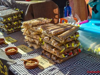 Фестиваль Сан Антонио в Англесе, 2019: Магазины и палатки с натуральными продуктами на улице Индустриальной (часть #2)