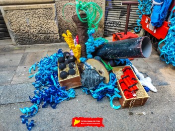 Улица Берга (Carrer de Berga): «Подводный мир» — прогулка по морскому дну (‘El fons del mar’. Un passeig pel fons marí) - Феста Майор де Грасиа 2024 (Festa Major de Gràcia 2024)