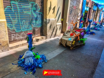 Улица Берга (Carrer de Berga): «Подводный мир» — прогулка по морскому дну (‘El fons del mar’. Un passeig pel fons marí) - Феста Майор де Грасиа 2024 (Festa Major de Gràcia 2024)