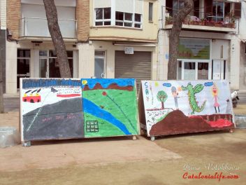 27 Конкурс Рисунков на Улице, который был посвященный празднику Сант Джорди