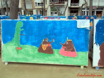 27 Конкурс Рисунков на Улице, который был посвященный празднику Сант Джорди
